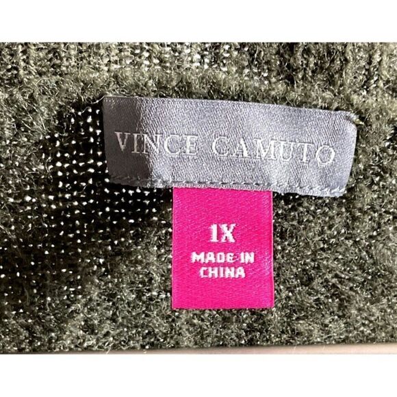 Vince Camuto Elegant Leopard Print Sweater, size 1X - Picture 6 of 8